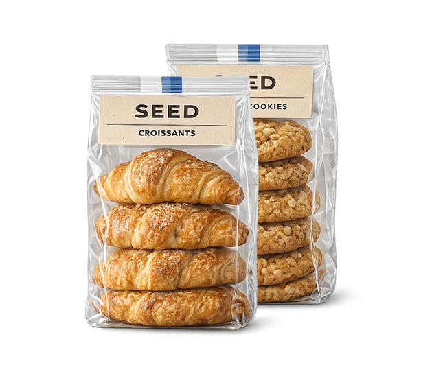 Retail products in SEED packaging